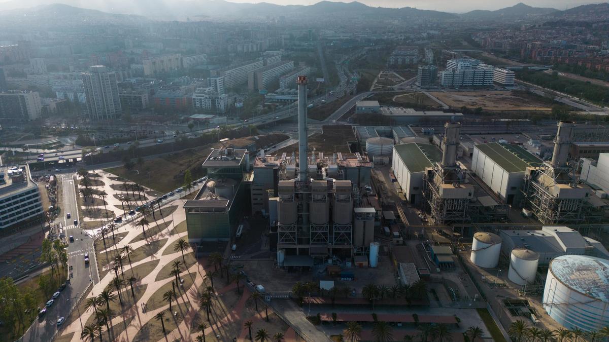 La incineradora de Tersa, en Sant Adrià de Besòs.