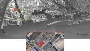 Ubicación del esapcio de la ZAL Port donde se situará la futura hidrogenera.