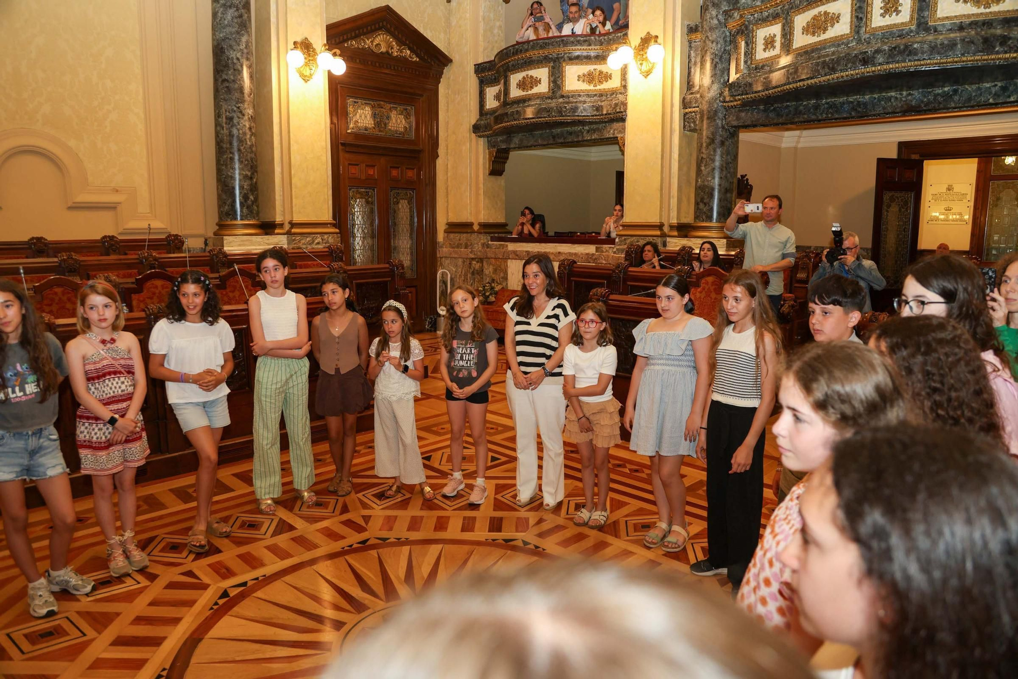 Pleno infantil en María Pita
