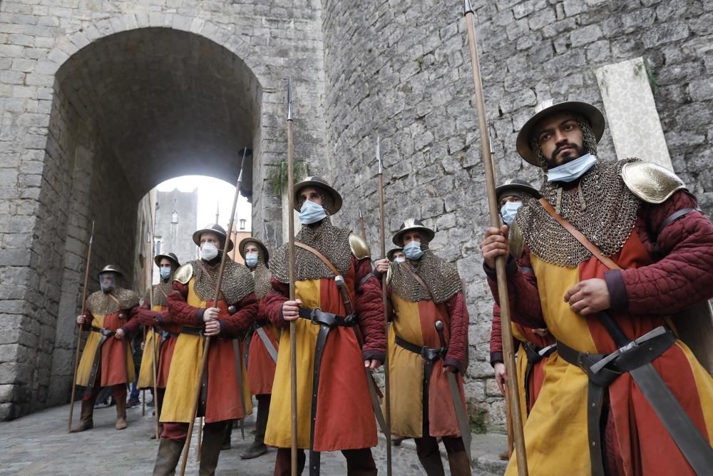 Comença el rodatge de la sèrie «Els hereus de la terra» al Barri Vell de Girona