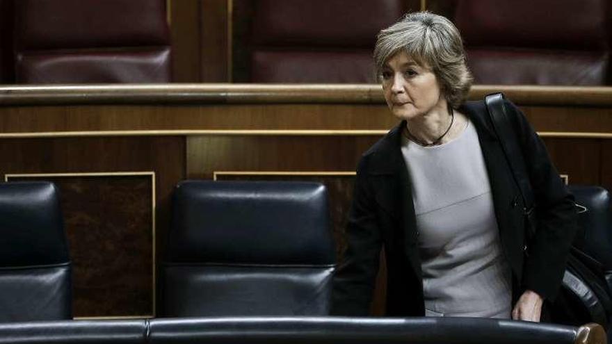 La ministra de Agricultura, Isabel García Tejerina, en el Congreso.