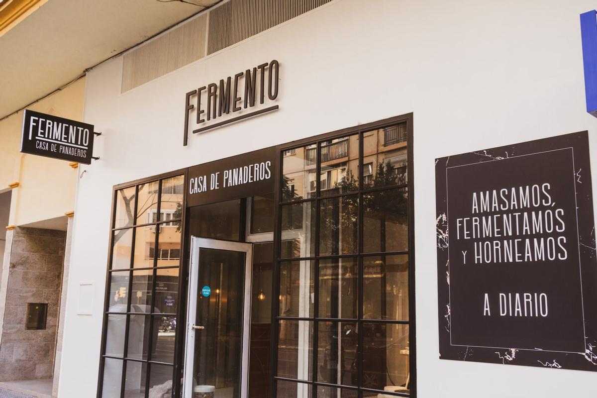 Fachada del nuevo local de Fermento que abrirá en El Palo.