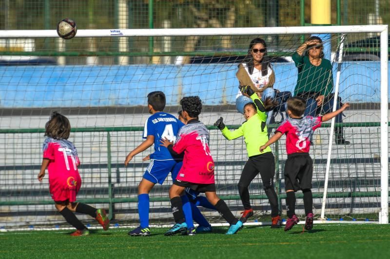 25-01-20  DEPORTES. CAMPOS DE FUTBOL DE LA ZONA DEPORTIVA DEL PARQUE SUR EN  MASPALOMAS. MASPALOMAS. SAN BARTOLOME DE TIRAJANA.  San Fernando de Maspalomas - Gariteño (Benjamines).  Fotos: Juan Castro.  | 25/01/2020 | Fotógrafo: Juan Carlos Castro