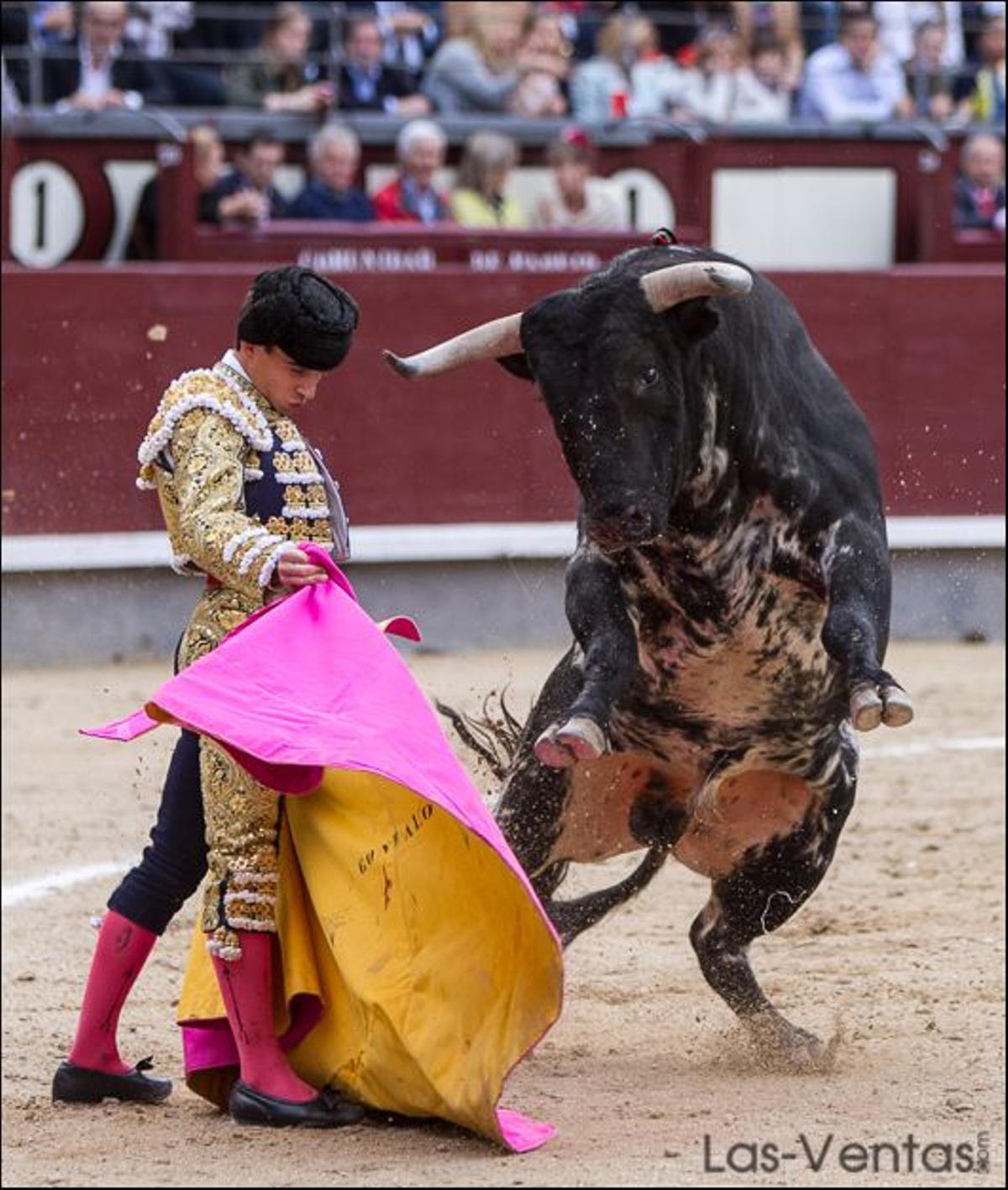 Gonzalo Caballero, de 34 años, debutó en el año 2010 tras ser alumno de la Escuela de Tauromaquia de Madrid