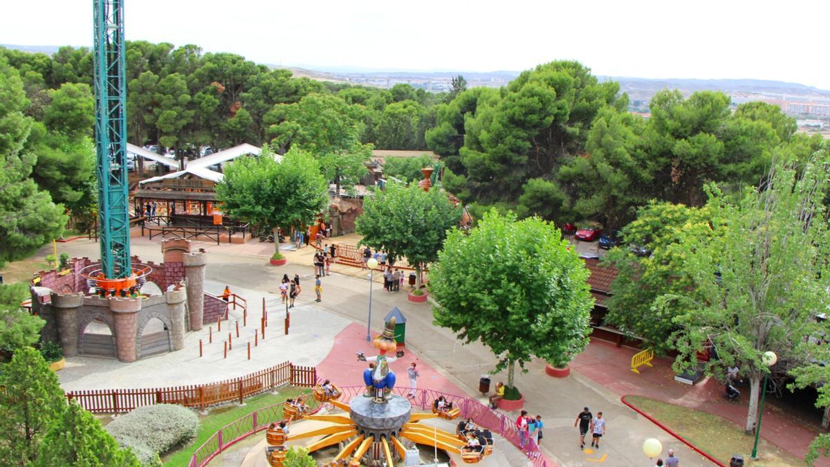 El parque es uno de los lugares para disfrutar en familia en Zaragoza.