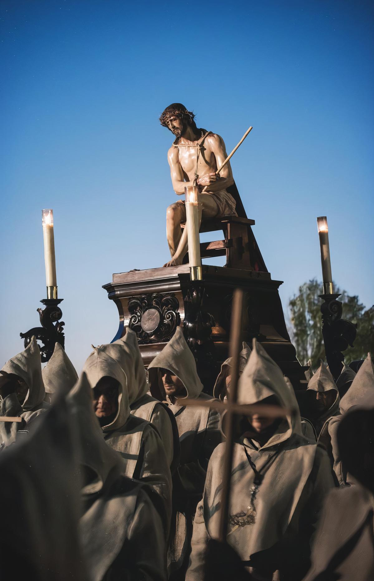 Jesús Coronado de Espinas, imagen titular de La Roda