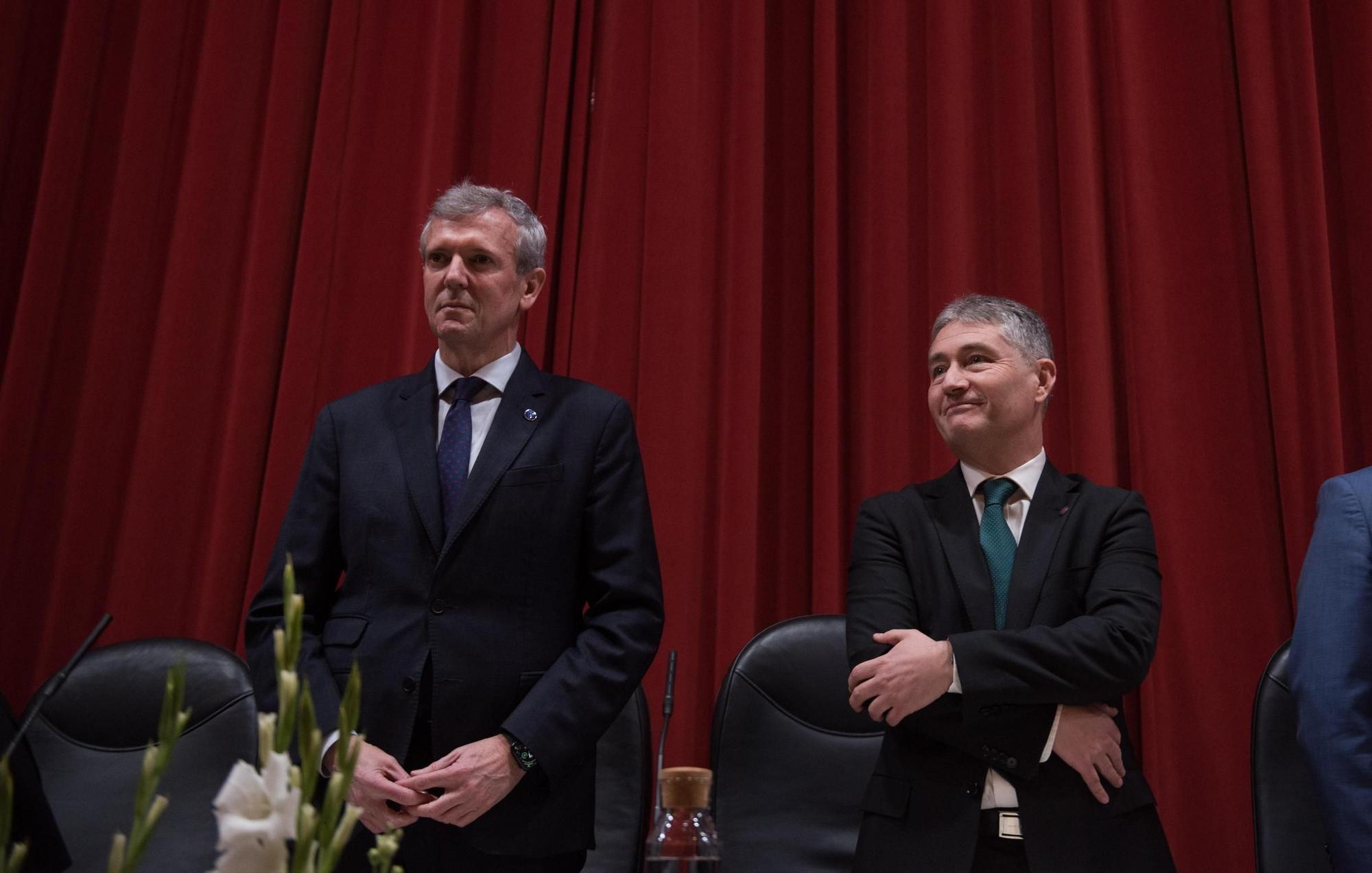 Ricardo Cao toma posesión como nuevo rector de la Universidade da Coruña