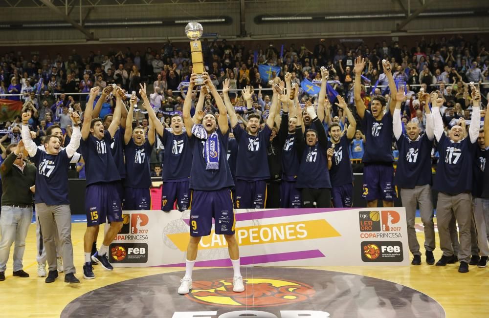 El Oviedo Baloncesto, campeón de la Copa Princesa