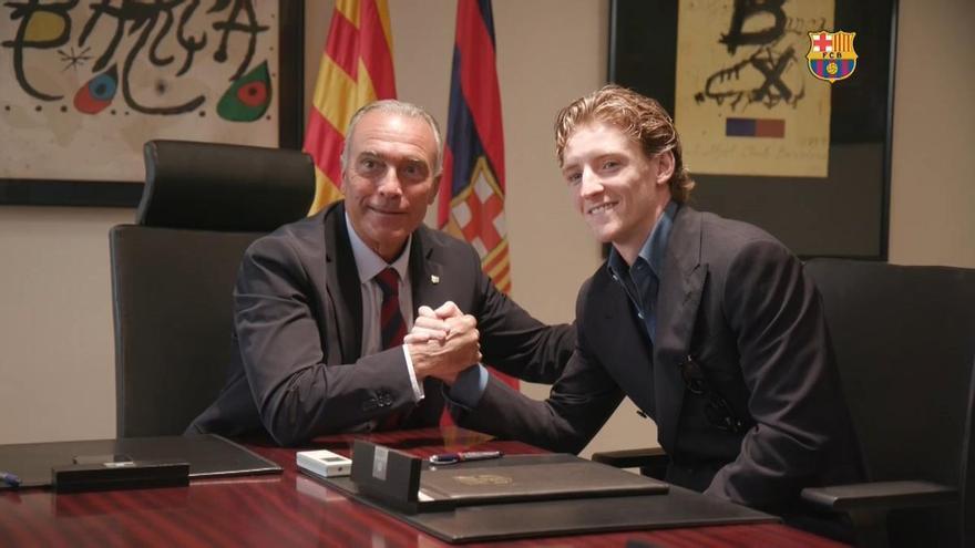 El detrás de cámaras del fichaje de Anthony Gordon por el Barça