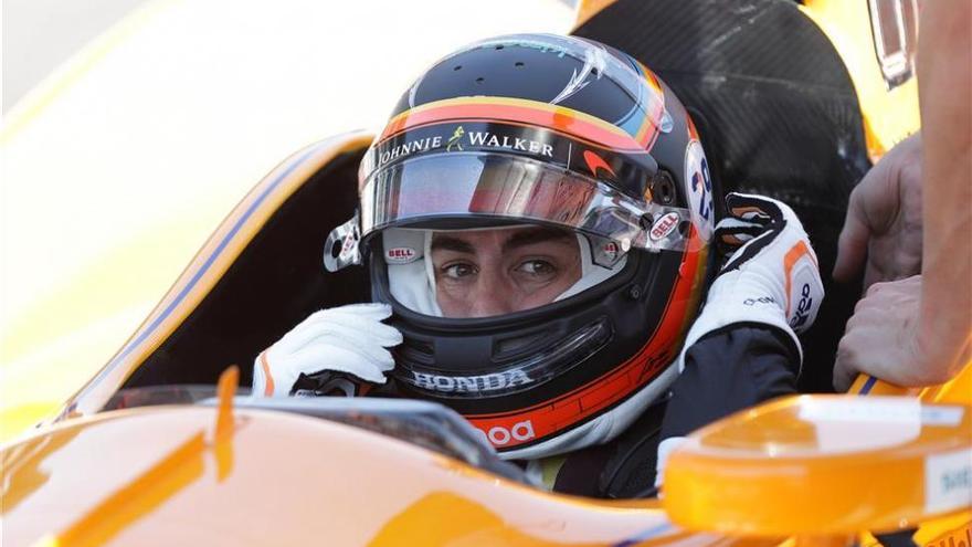 Alonso, el mejor en el primer ensayo para las 500 millas de Indianápolis