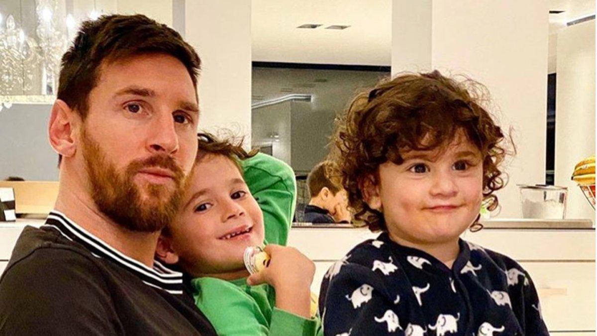 Esta es la fotografía que ha subido Leo Messi