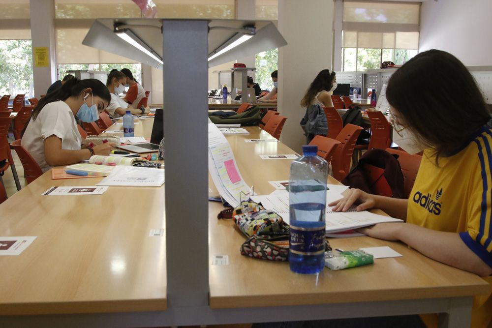 Las bibliotecas cordobesas a tope por los exámenes y la Pevau