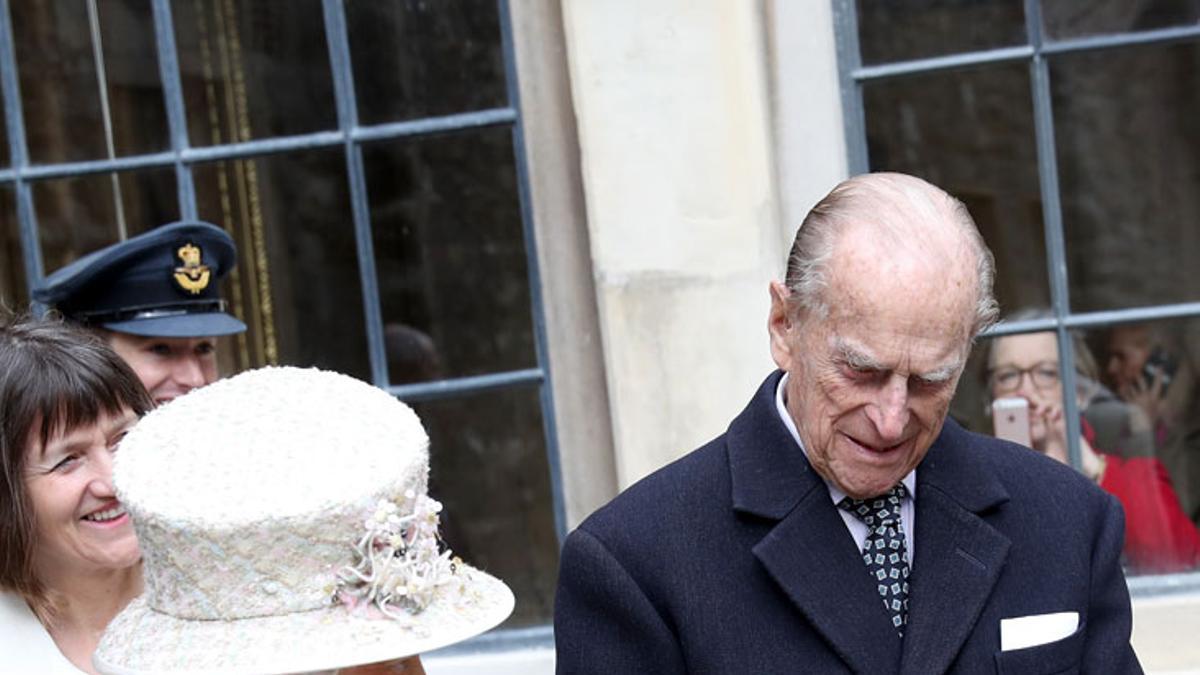 La Reina Isabel II y el Duque de Edimburgo en Inglaterra