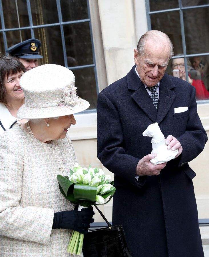La Reina Isabel II y el Duque de Edimburgo en Inglaterra