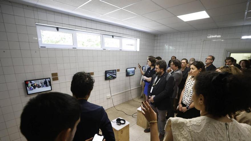 Una vendimia a la avilesina: la Bienal Climática programa una 'pisada' de uva en pleno mercado semanal en la ciudad