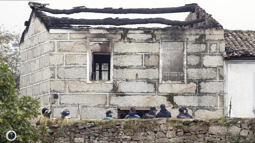 Un indigente muere en un incendio en la vivienda que ocupaba en Ourense