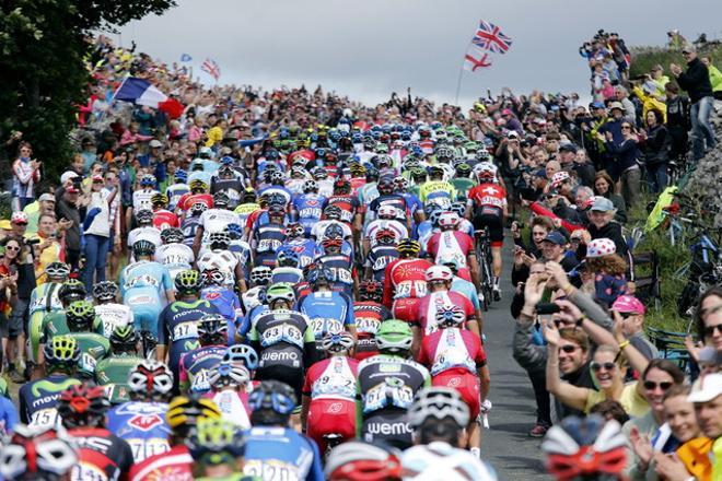 Las mejores imágenes de la etapa del Tour de Francia