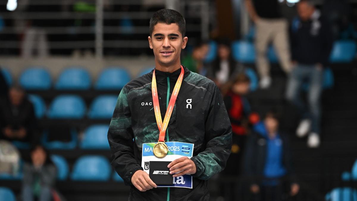 Attaoui ganó los 1.500 en el Campeonato de España