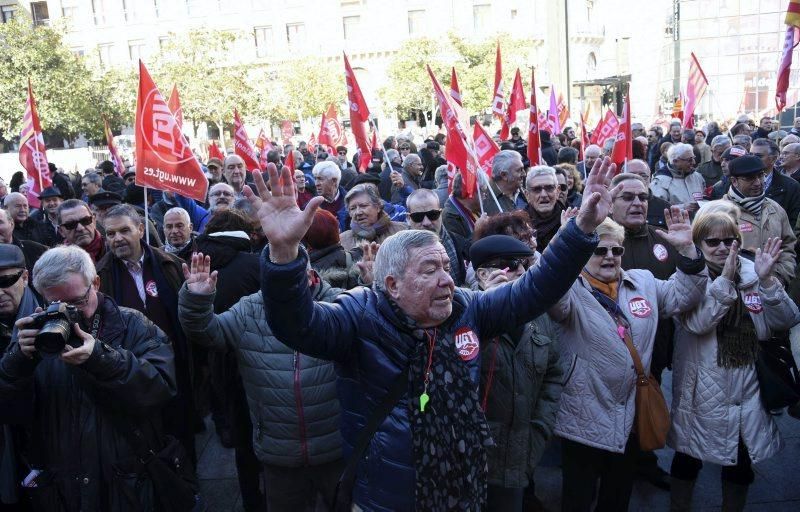 Concentración de pensionistas