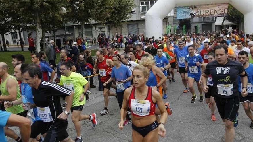 Una de las pruebas &quot;Correndo por Ourense&quot;. // Jesús Regal