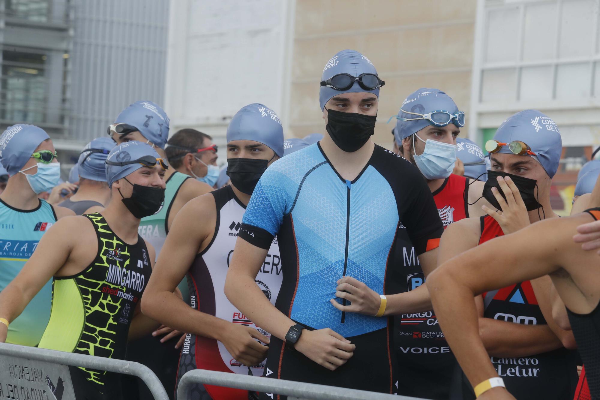 Europe Triathlon Championships Valencia 2021.  Supersprint Open masculino y femenino