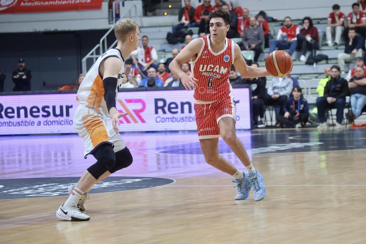 Las imágenes del UCAM Murcia - Rostock Seawolves