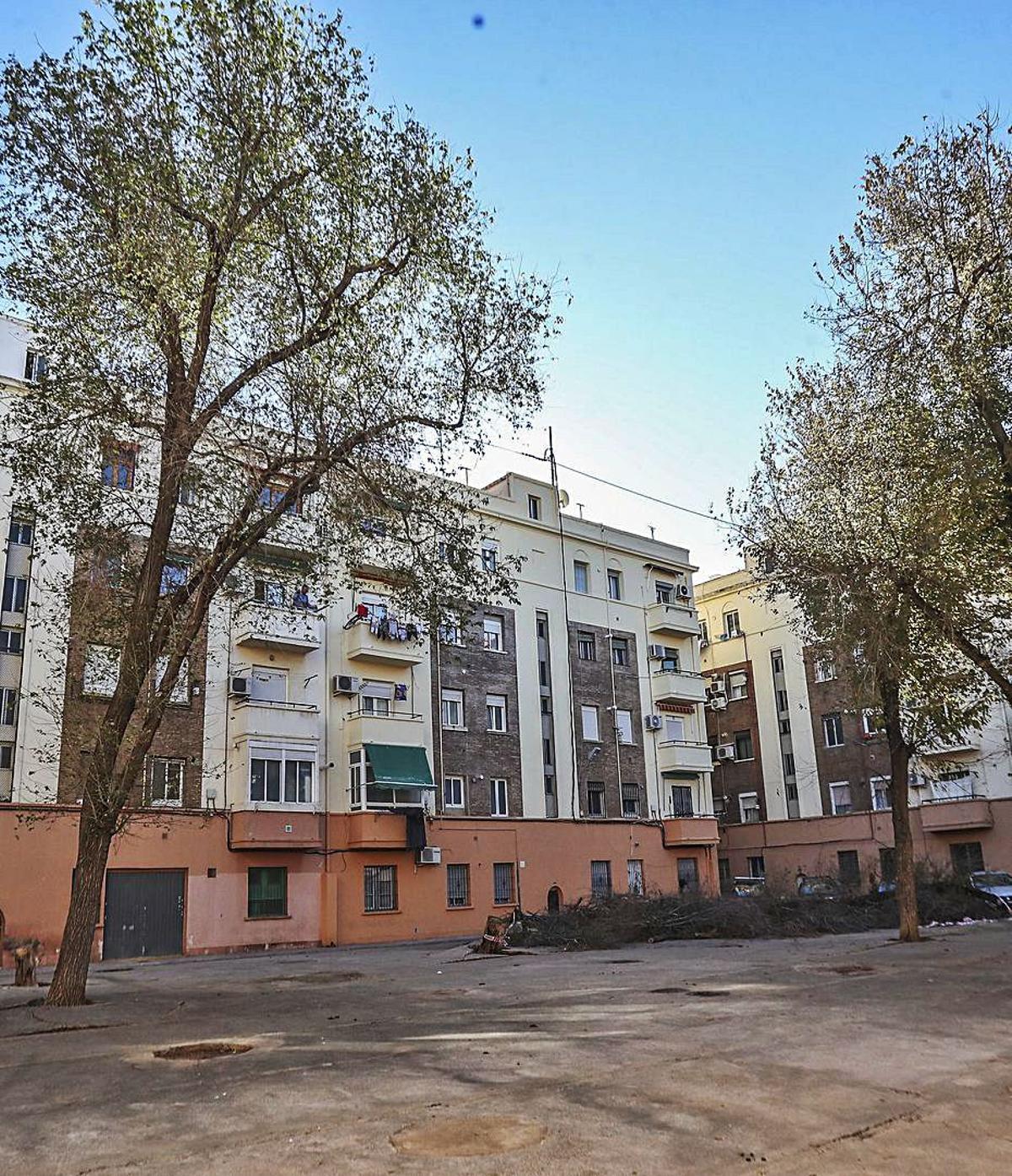 Plaza del arquitecto Javier Goerlich. | F. CALABUIG