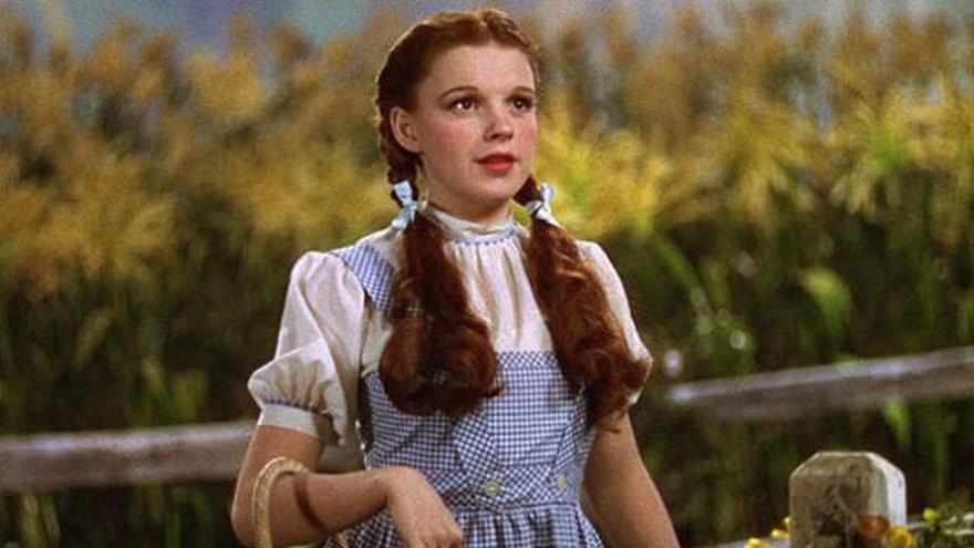 La pequeña Dorothy en &#039;Mago de Oz&#039;.