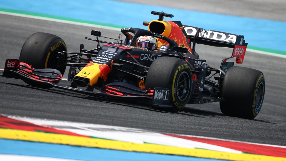 Max Verstappen, en el circuito Red Bull Ring.