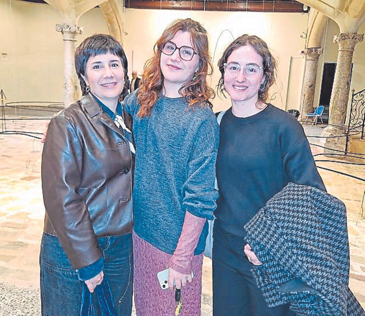 Beatriz Escudero, Rebeca Morey y Marta Cresp