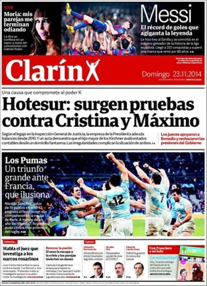 Messi, protagonista en las portadas de medio mundo