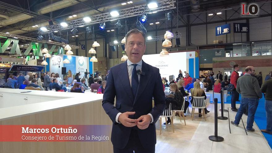 Marcos Ortuño, Consejero de Turismo de la Región de Murcia - Fitur 2023