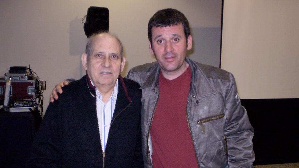 Josep Maria Profitós con Jorge Moreno