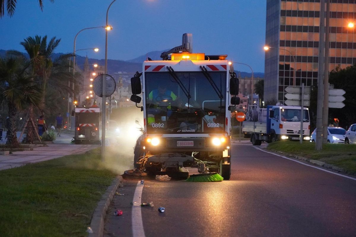 Emaya recoge 10.240 kilos de residuos tras la Nit de Sant Joan