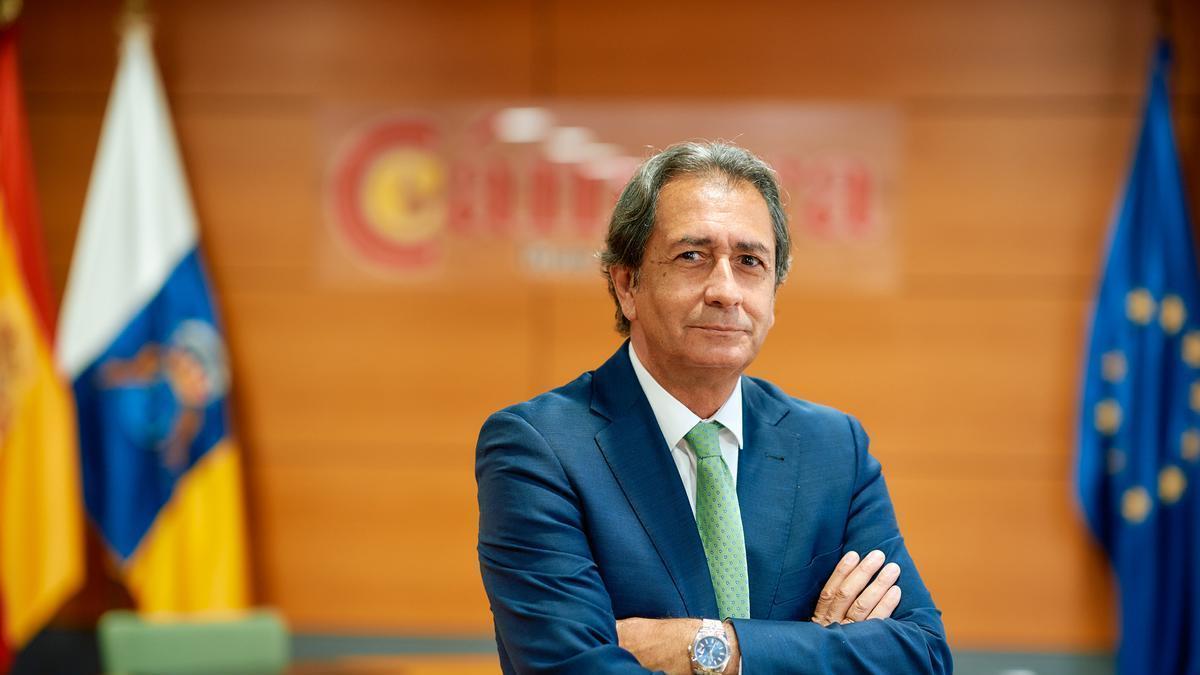 Luis Padrón, nuevo presidente de la Cámara de Comercio de Gran Canaria.