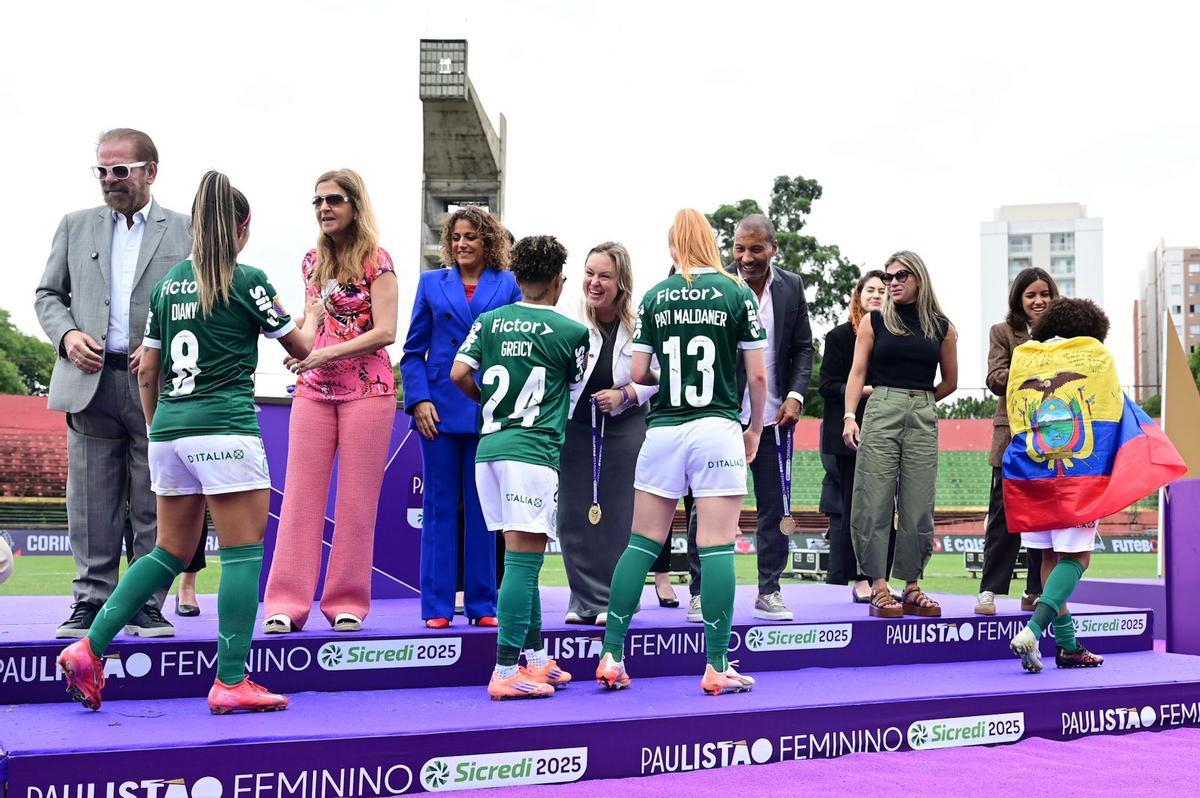 Beatriz Alvarez en la entrega de premios del Paulista