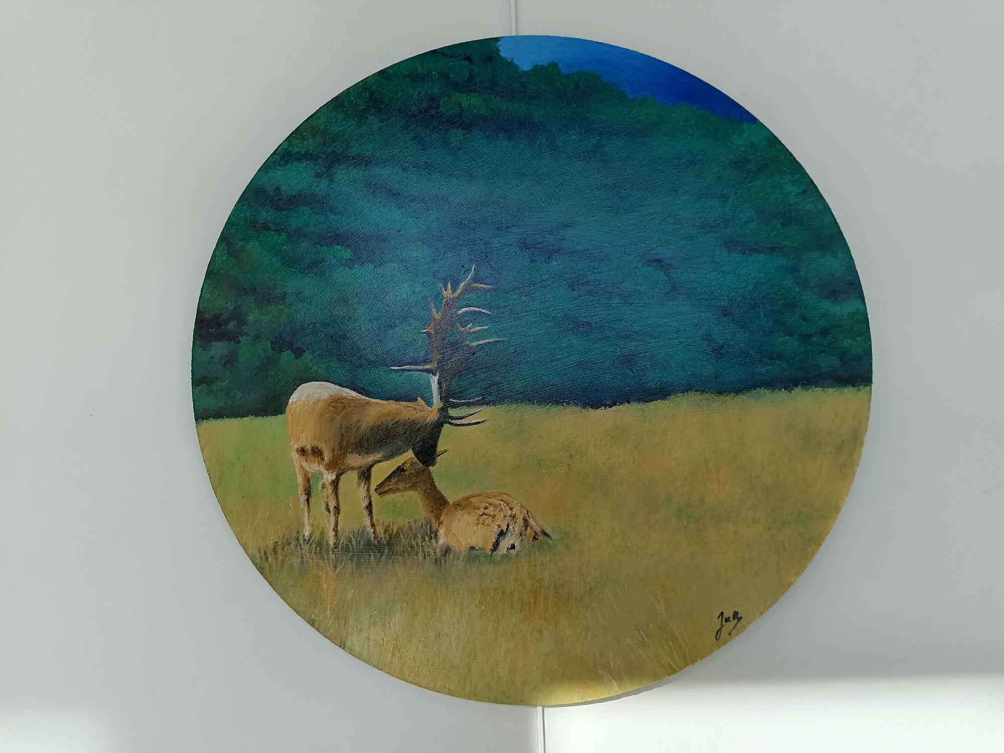 Julián Muñiz, una exposición redoda