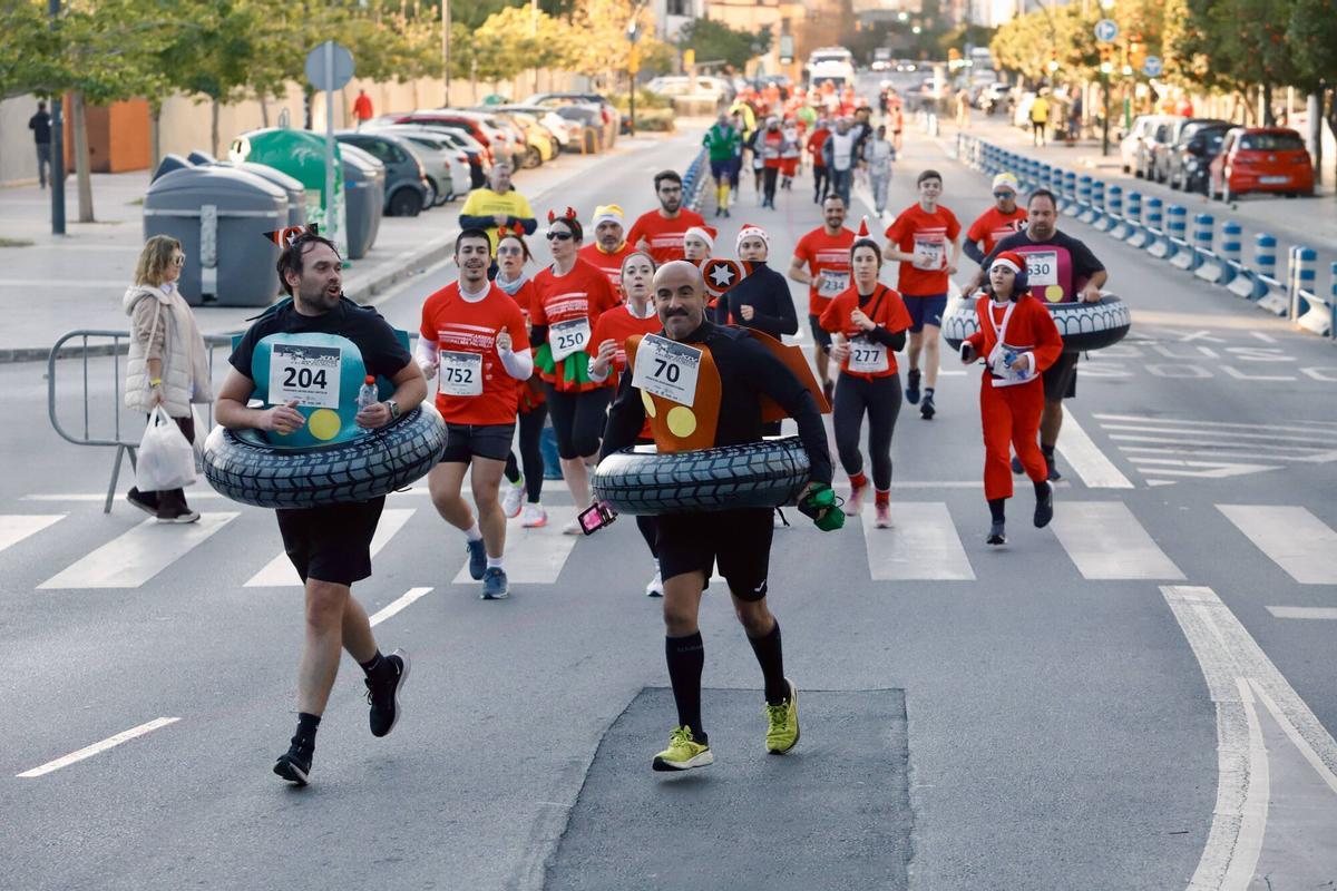 Celebración de la carrera popular de la San Silvestre de la Palma Palmilla