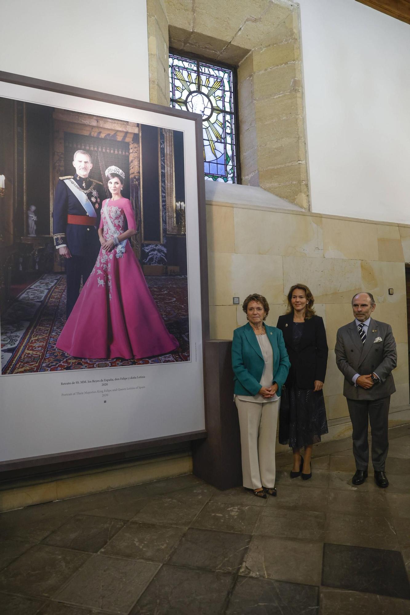 Inauguración de la exposición "Felipe VI. Una década de la historia de la Corona de España"