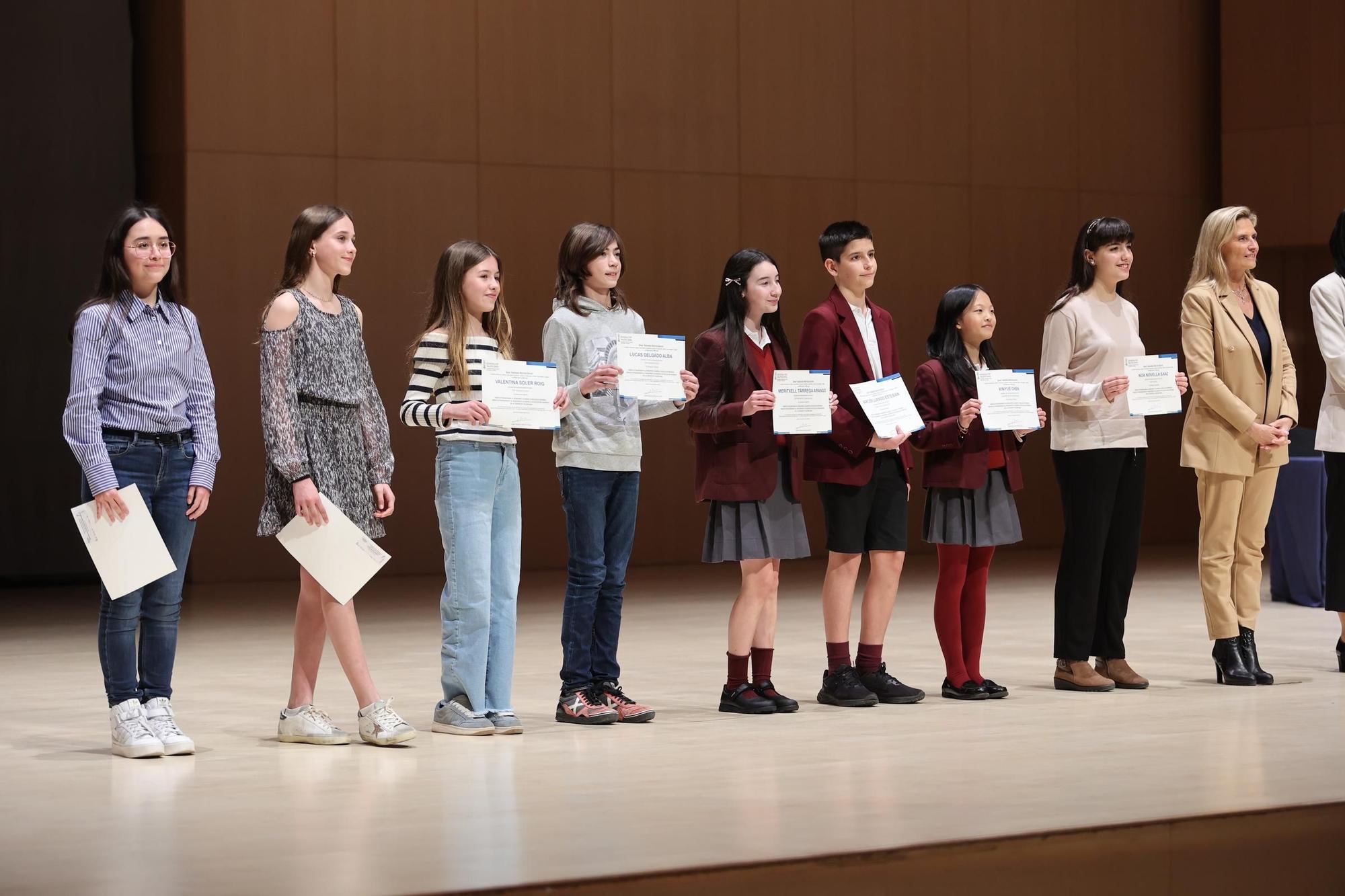 Educación premia a los 332 alumnos 'excelentes' de Castellón