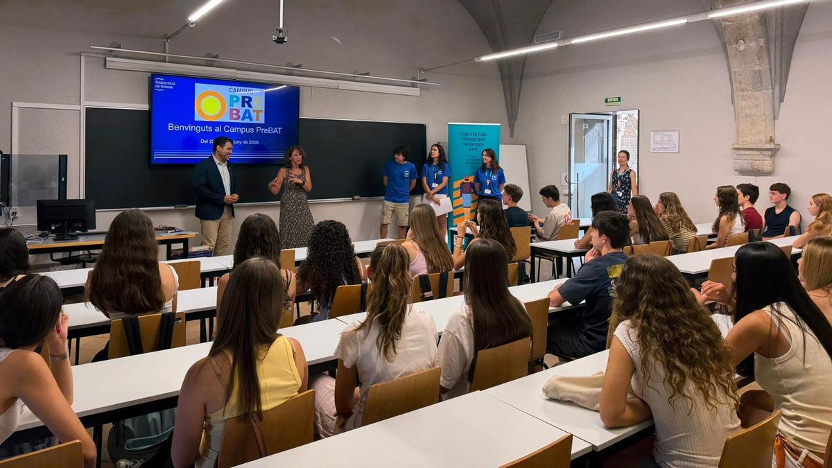 La benvinguda i presentació del Campus PreBAT.