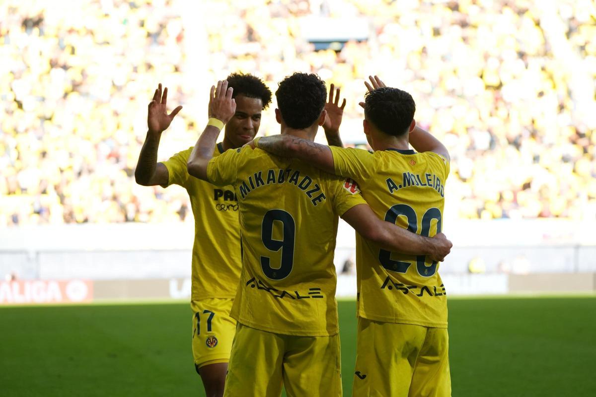 Buchanan y Mikautadze fueron los artífices del triunfo del Villarreal ante el Getafe.