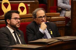 Torra advierte a Sánchez de que no habrá rendición independentista