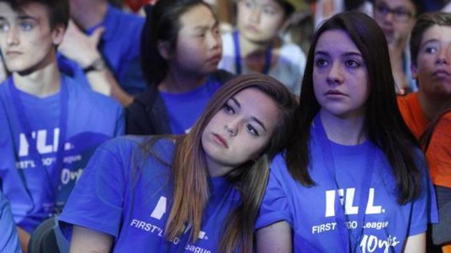 Dos equips gironins, a la final europea de la First Lego League