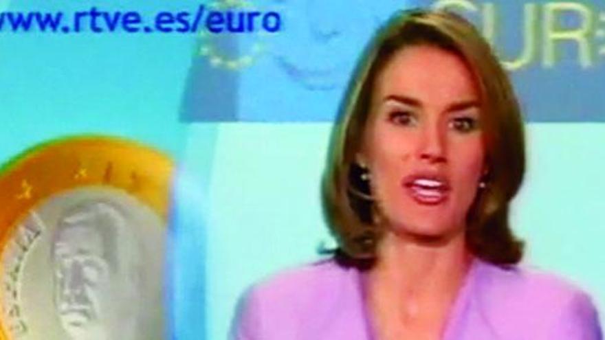 Captura de pantalla de una de las apariciones de doña Letizia Ortiz en el programa.