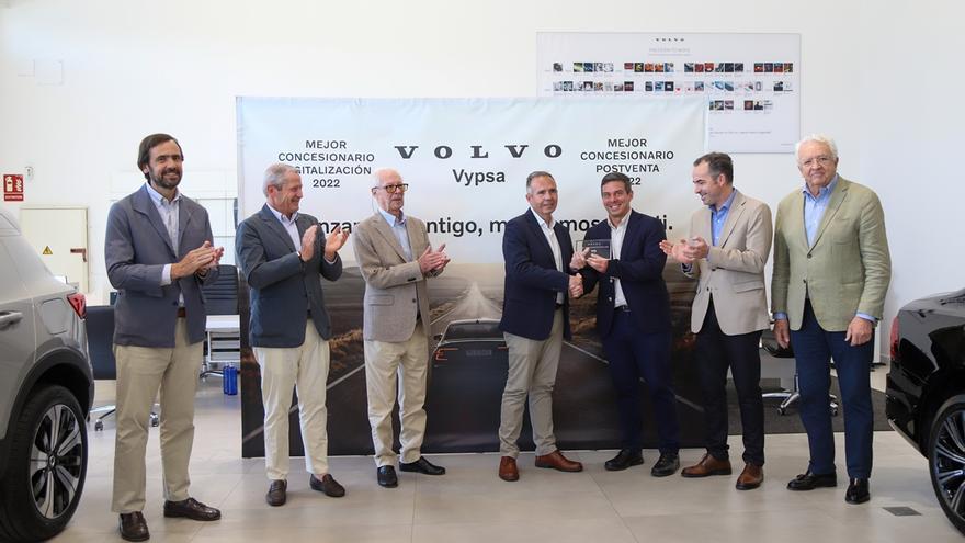 Volvo galardona al concesionario Vypsa por su servicio de postventa y digitalización