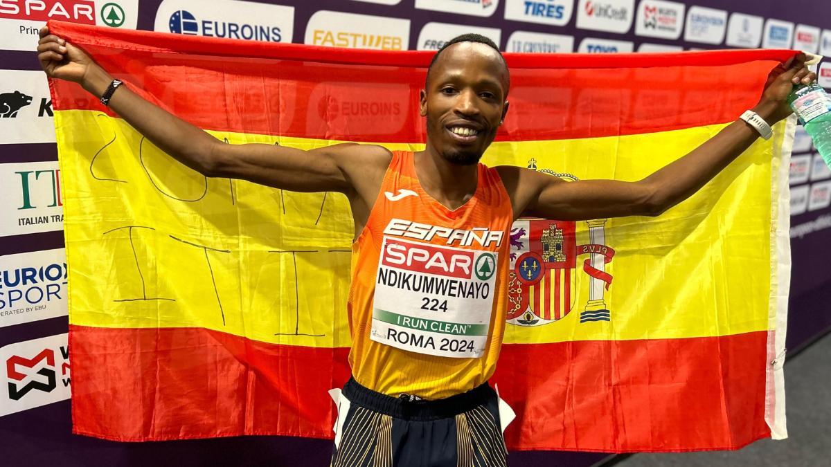 Ndikumwenayo dio a España la octava medalla en Roma