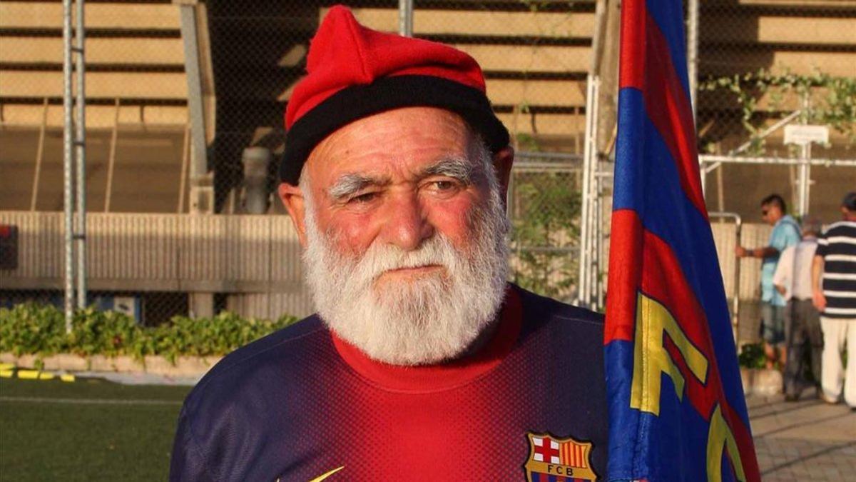 Joan Casals Boixader es el popular 'Avi del Barça'