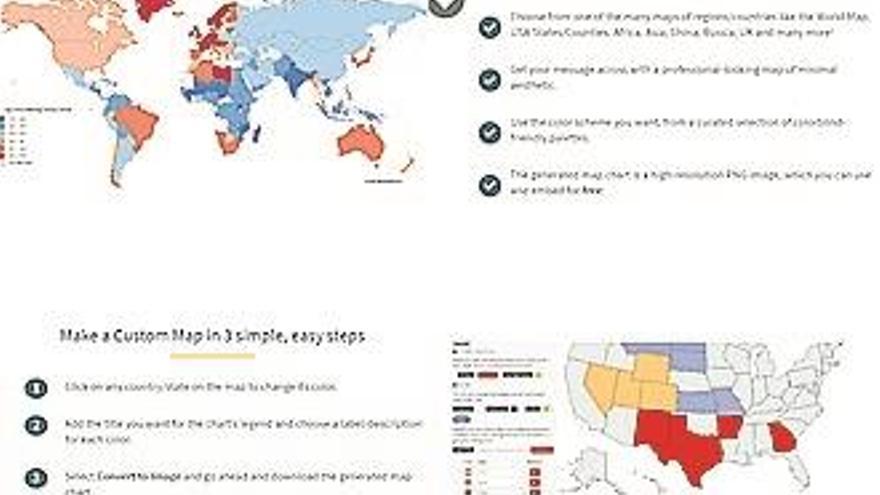 Crea tus propios mapas para compartir en redes o en tu blog