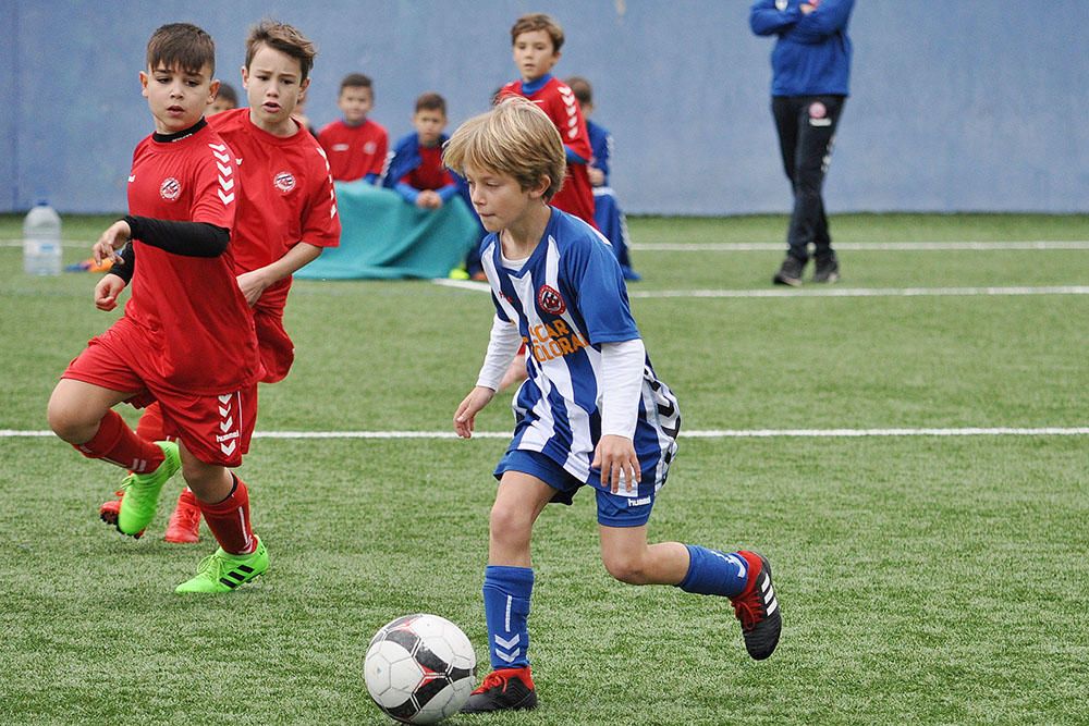 Fútbol base del fin de semana